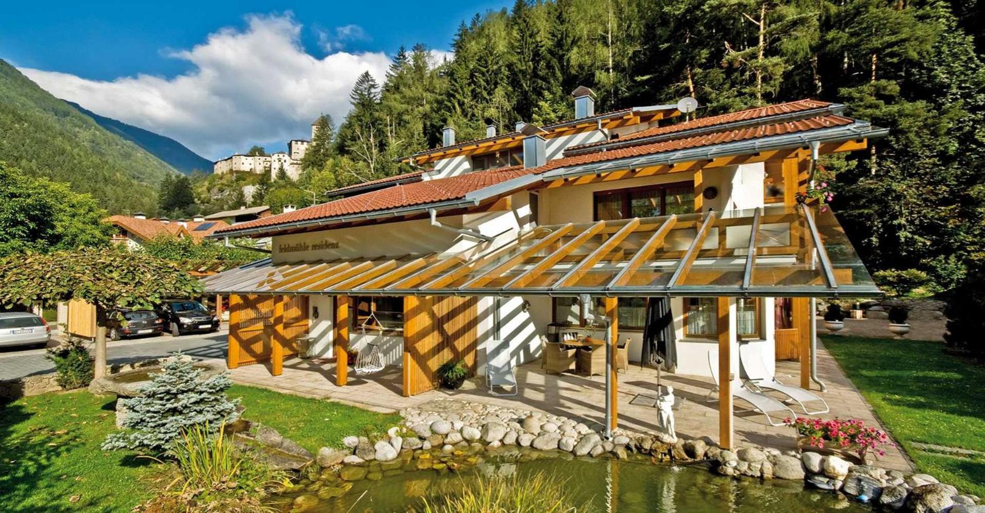 Residenz Feldmuehle Unterhalb Der Burg Taufers Appartement Campo Tures Buitenkant foto